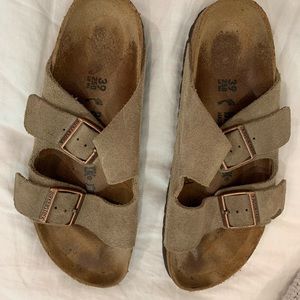 Birkenstock Arizona Suede Leather